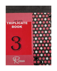 Rizwan Triplicate Book Gutka Size 100 pages