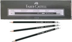 Faber Castell Graphite Pencils HB 1112 with Eraser Pack 12p