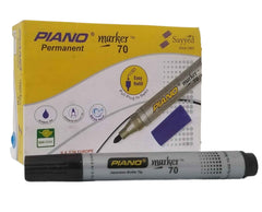 Piano Permenant Marker Black Round Tip