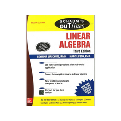 Jahangir Schaums Outlines Linear Algebra by Seymour Lipschutz Mark Lipson 3rd Edition