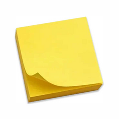 Sticky Notes 76x76mm Yellow