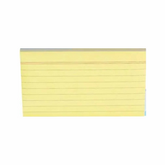 Sticky Notes 76x127mm Yellow Lined