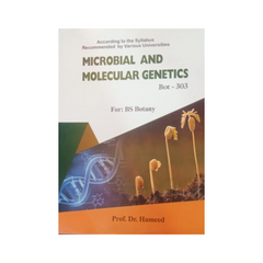 Azeem Microbial and Molecular Genetics by Prof Dr Hameed for BS Botany BOT-303