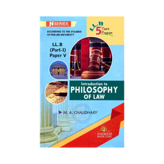 N Series Introduction to Philosophy of Law LLB Part 1 P5 by MA Chaudhary