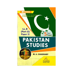 N Series Pakistan Studies LLB Part 2 P2 by MA Chaudhary
