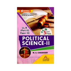N Series Political Science 2 LLB Part 2 P3 MA Chaudhary