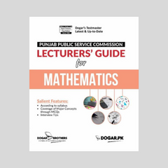 Dogar Testmaster Mathematics Lecturers' Guide