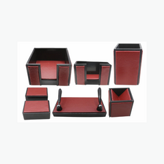 Office Table Set Rexine #20