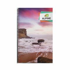 Alpine Pakistan Ring Register Narrow Line 200 Pages