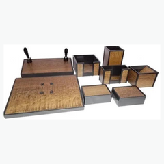 Office Table Set Classic Acrylic Wood #22