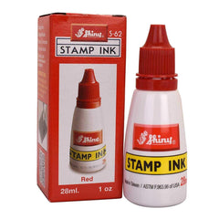 Shiny Stamp Pad Ink Red