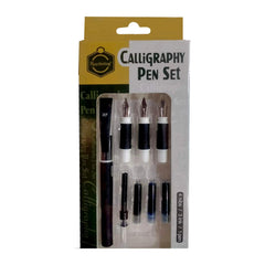 Keep Smiling Calligraphy Pen Set with Holder 8p