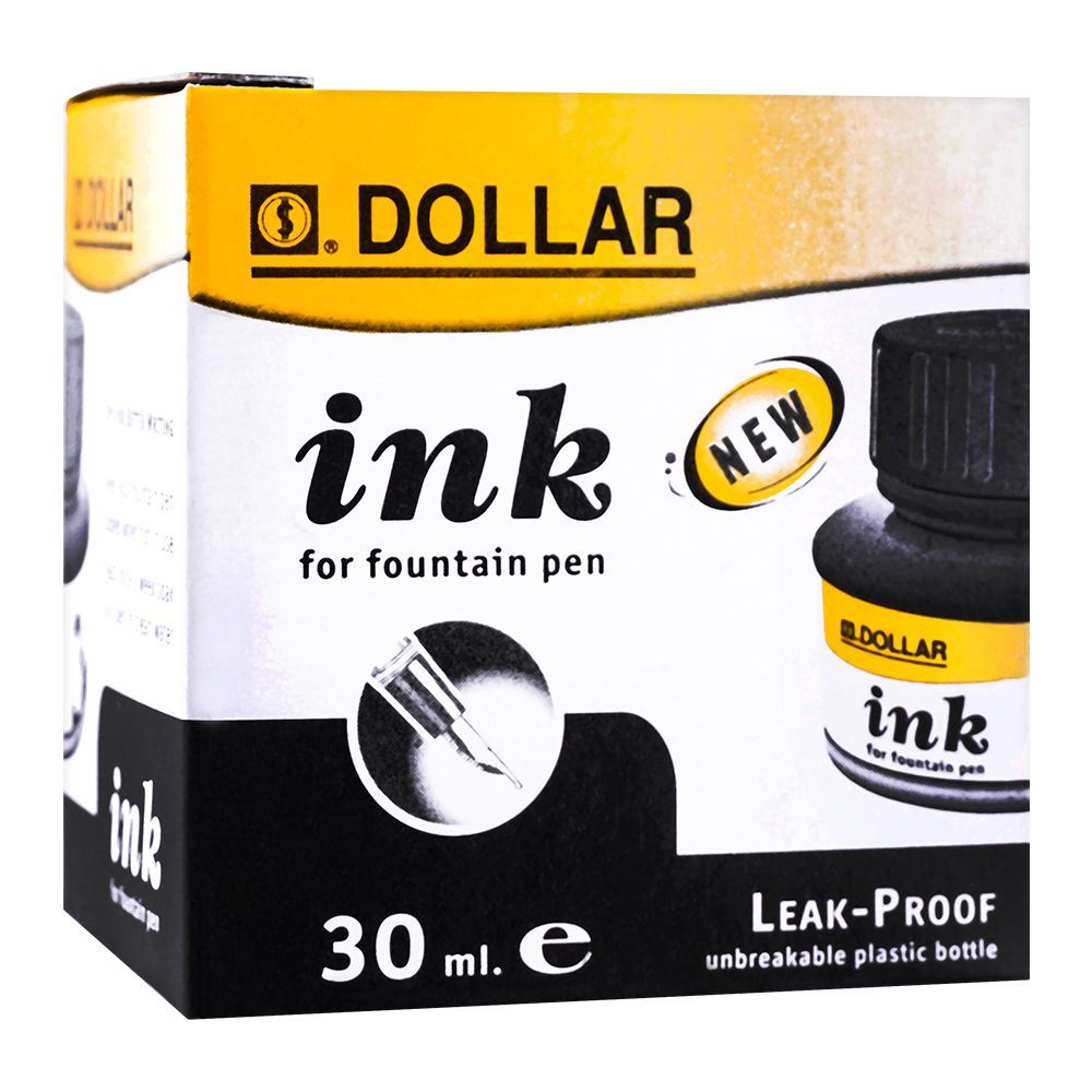 Dollar Fountain Pen INK 30 ml Black