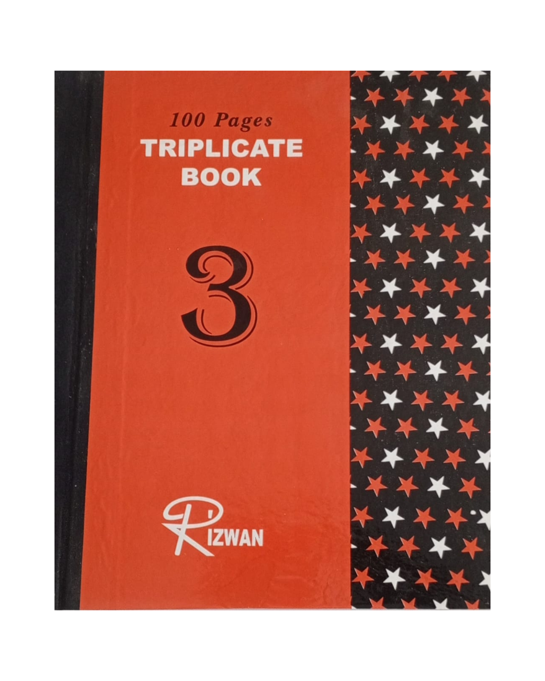 Rizwan Triplicate Book 100 pages Book Size