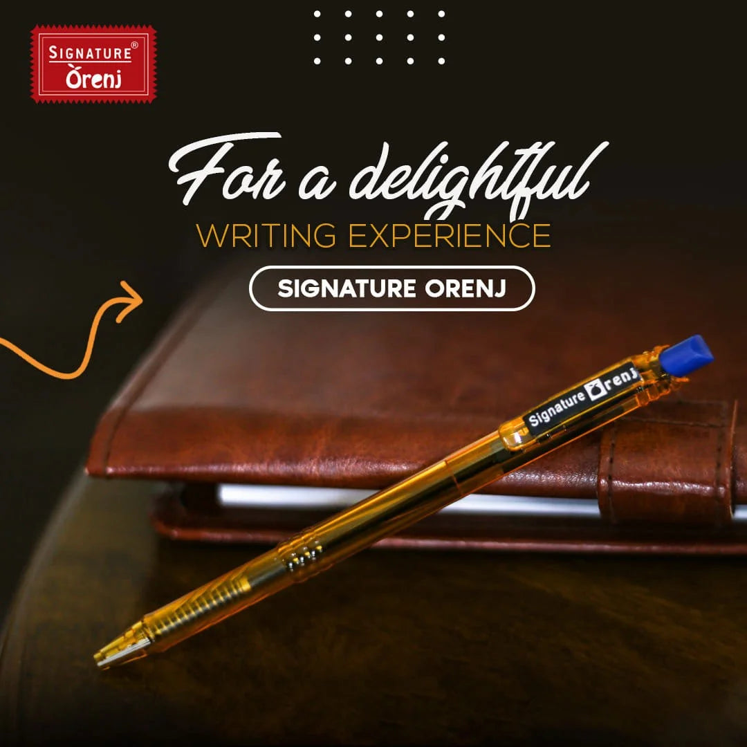Signature Orenj BallPoint Blue