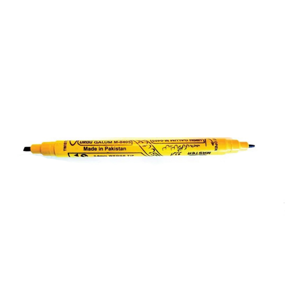Master Marker Qalum Double Side Black
