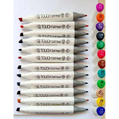 Superior Art Marker Set 12p Calligraphy