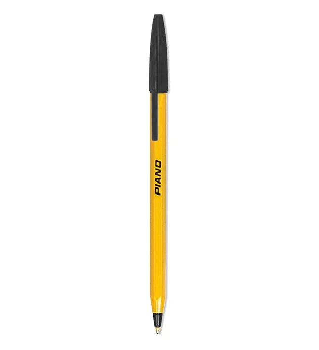 Piano Yellow BallPoint Black