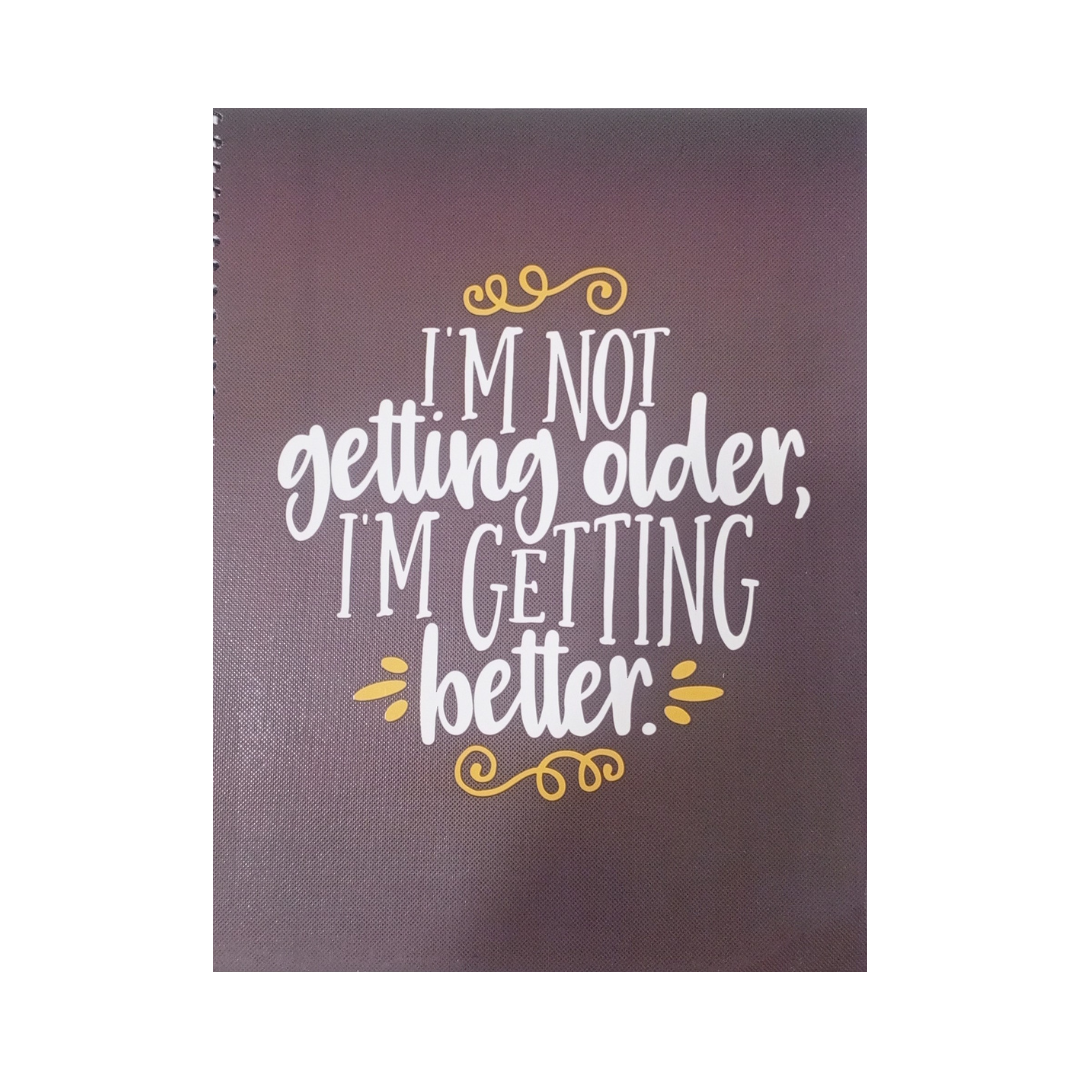 Moon Quotation 7 Subject Notebook