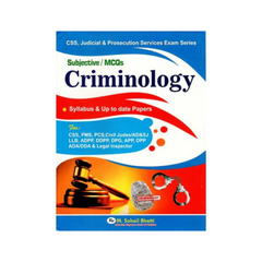 Bhatti Criminology Subjective MCQs for CSS by M Sohail Bhatti