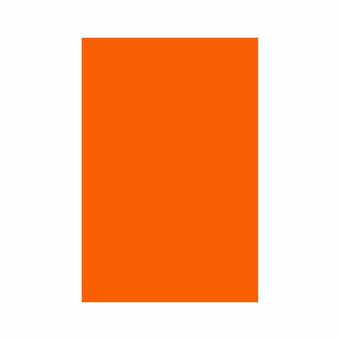 Colour Sheet A4 Orange