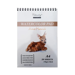 Chivalry Watercolor Pad A4 20 Sheets 190gm