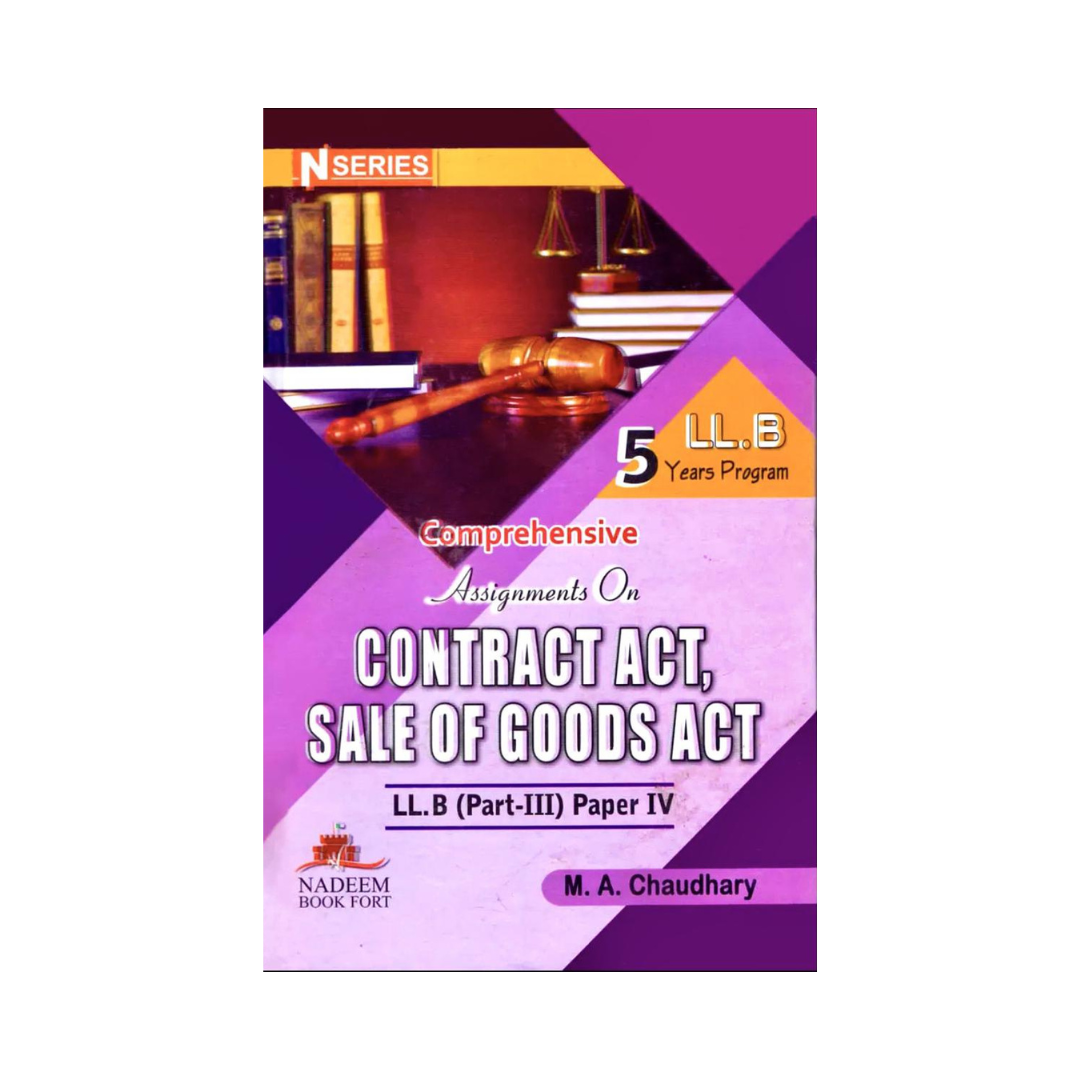 N series Contract Act Sales of Goods Act