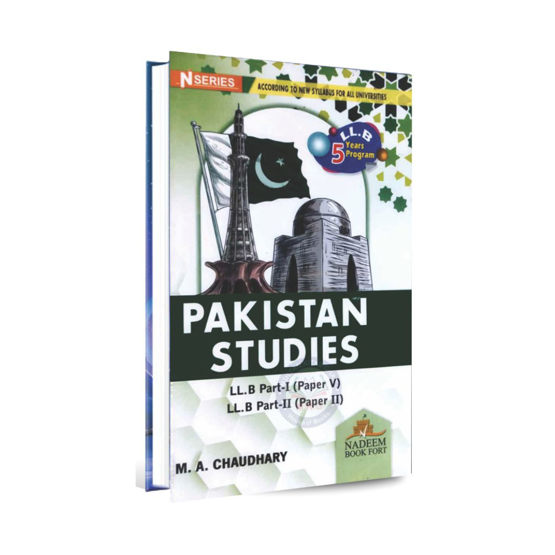N Series Pakistan Studies LLB Part 2 P5 by MA Chaudhary