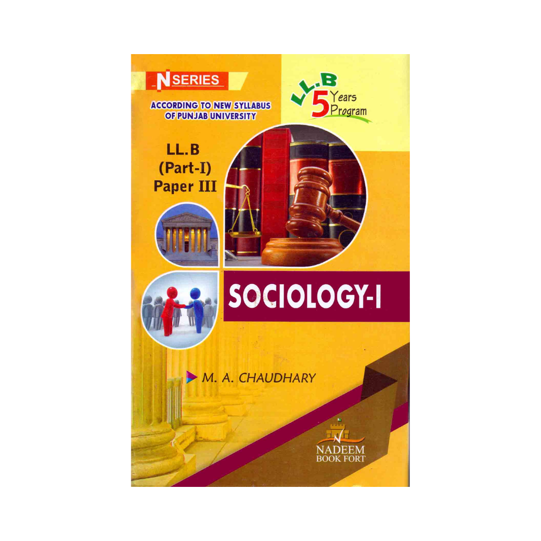 N Series Sociology 1 for LLB Part 1 P3