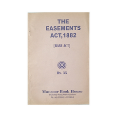 The Easements Act 1882 Bare Art