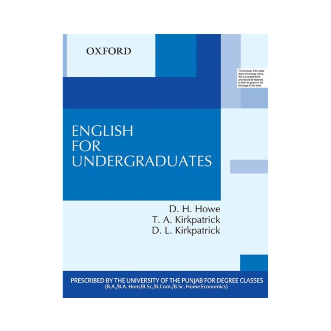 Oxford English for Undergraduates DH Howe
