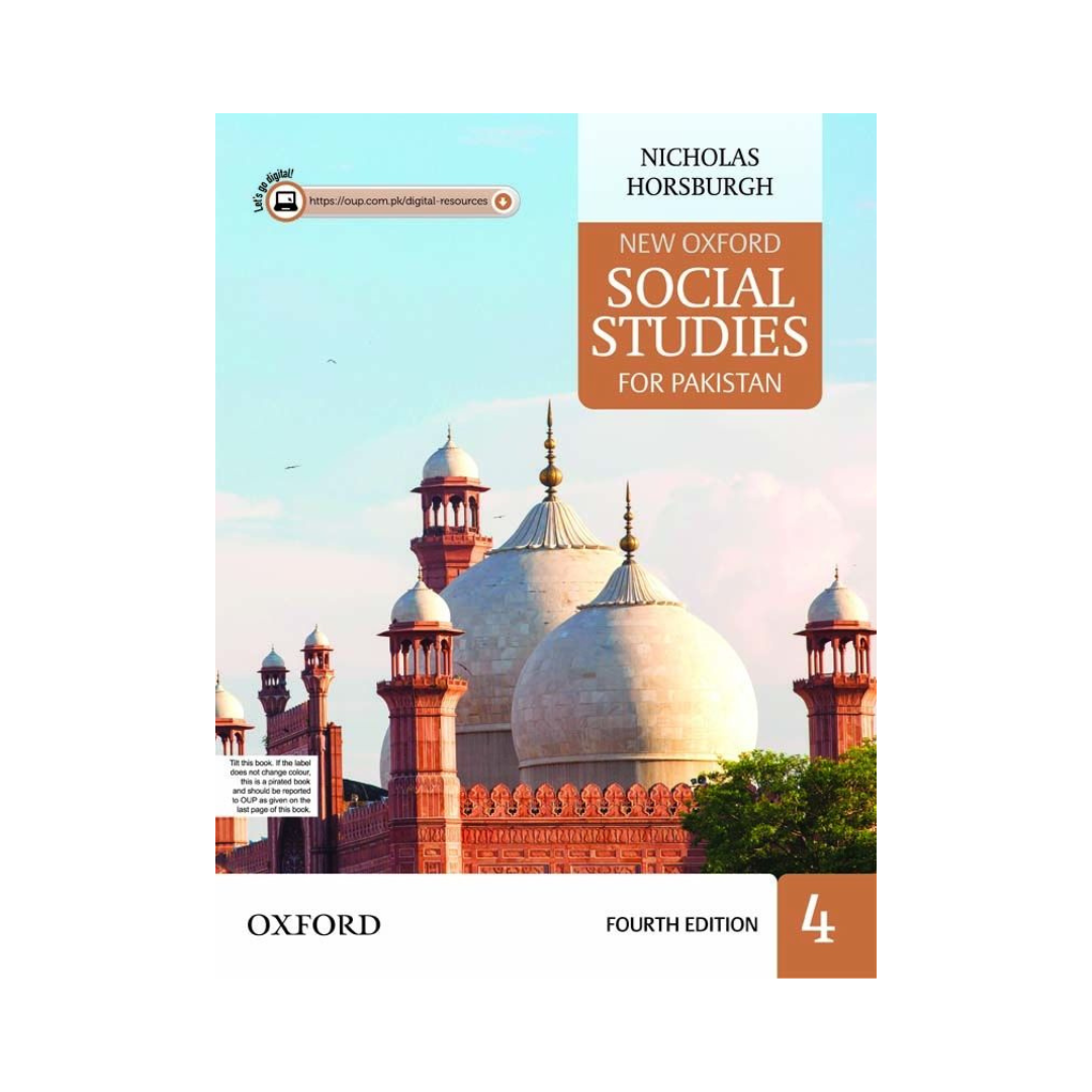 Oxford Social Studies For Pakistan 4 by Nicholas Horsburgh 4th Edition