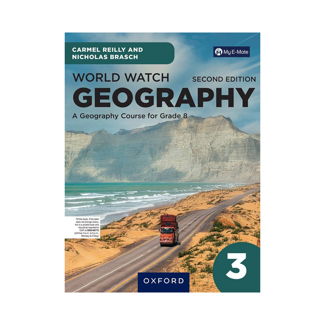 Oxford World Watch Geography 3 for Secondary School by Carmel Reilly & Nicolas Brasch