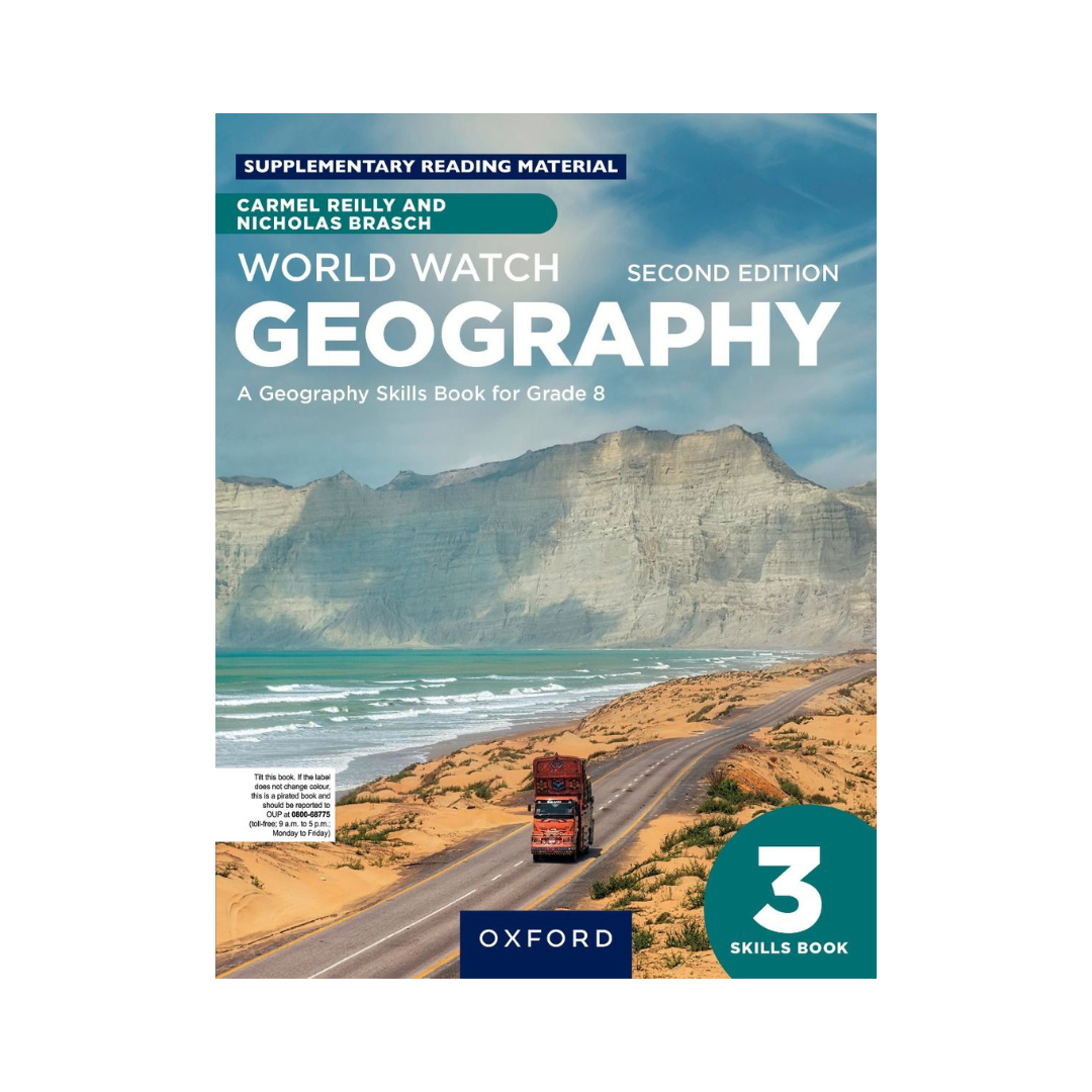 Oxford World Watch Geography Skills Book 3 For Secondary Schools by Carmel Reilly & Nicolas Brasch