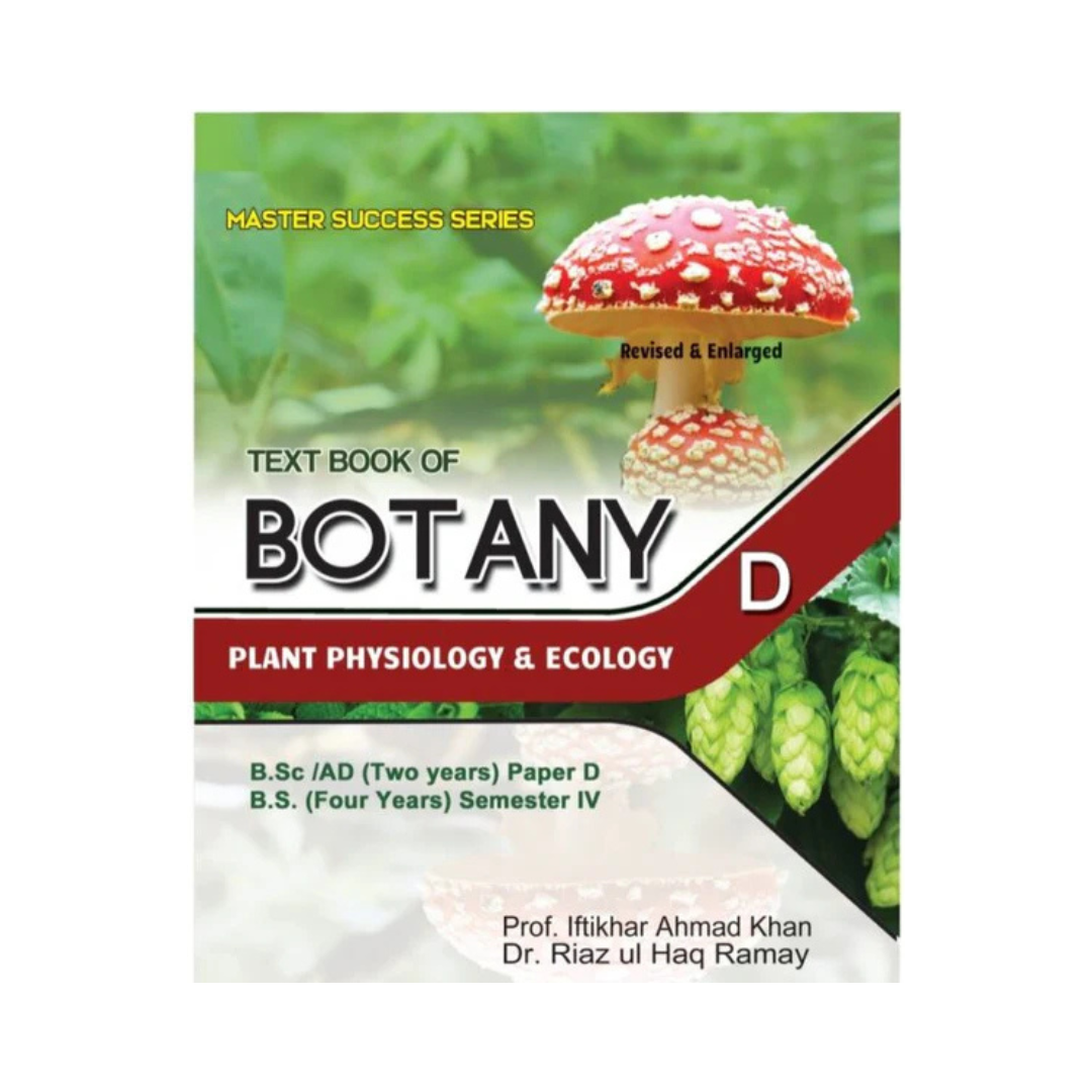 DMSS Text Book Of Botany Plant Physiology & Ecology BY Dr Iftikhar Ahmad Khan