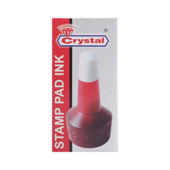 Crystal Stamp Pad Ink Red