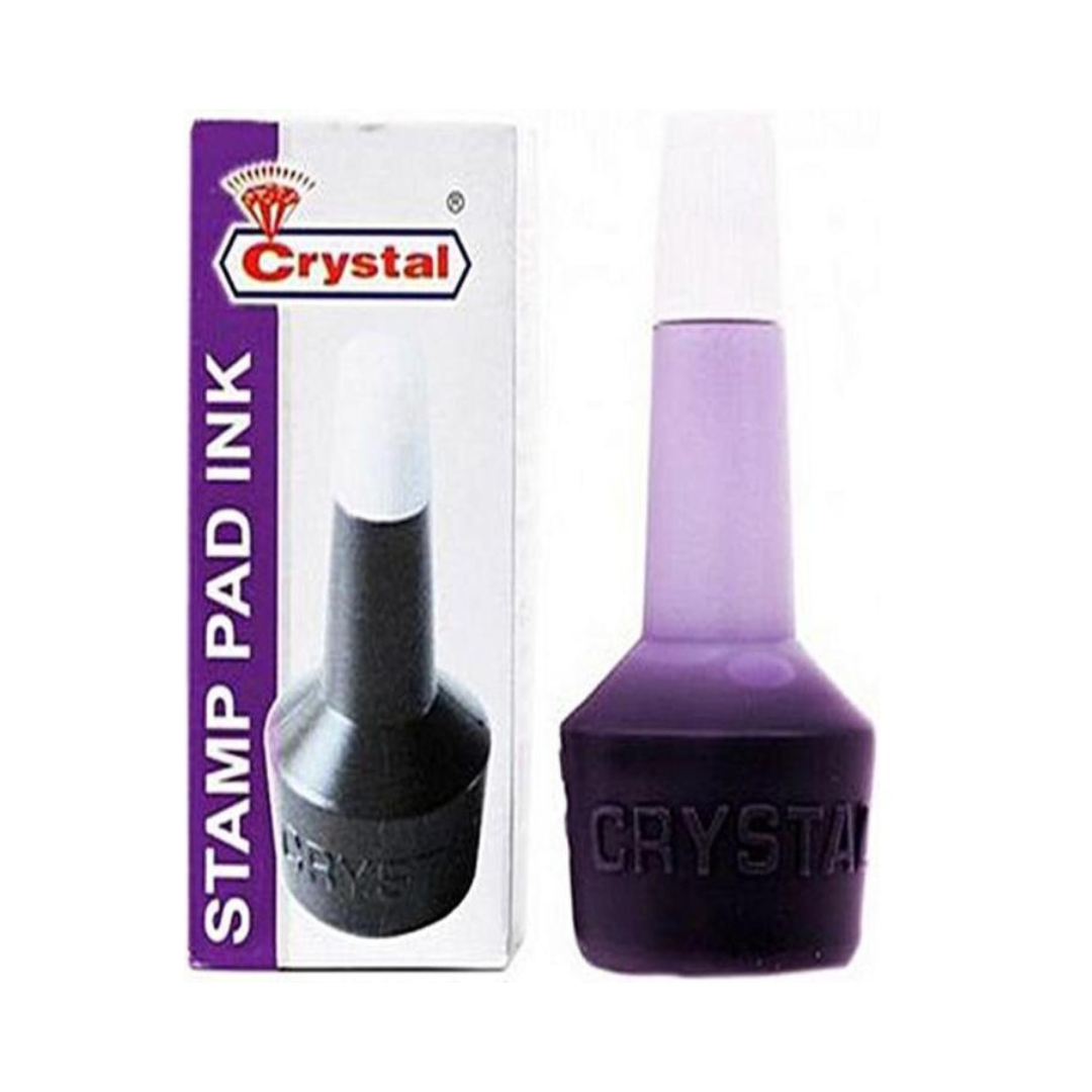 Crystal Stamp Pad Ink Purple