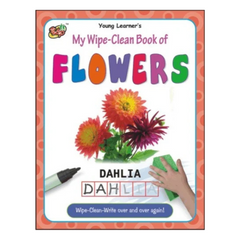 Wipe Clean Book of Flowers