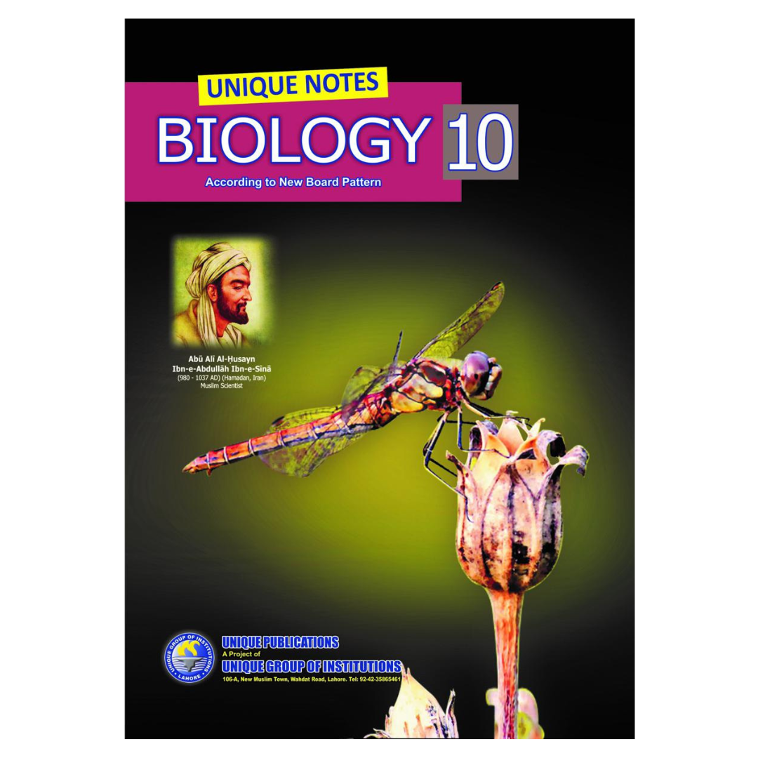 Unique Notes Biology 10 EM