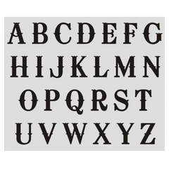Stencil Capital ABC Medium