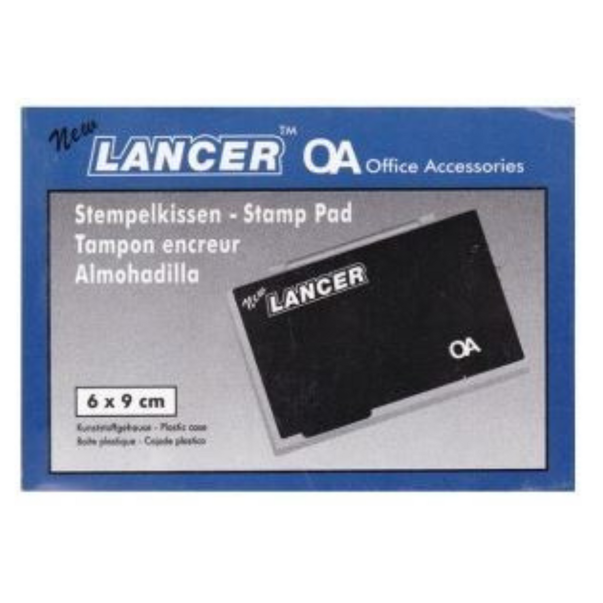 Stamp Pad New Lancer 6-9cm Black