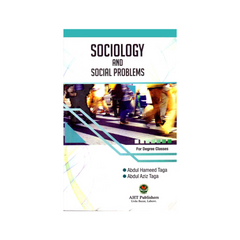 AHTP Sociology and Social Problems for Degree Classes by Abdul Hameed Taga
