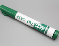 Dollar White Board Marker Green