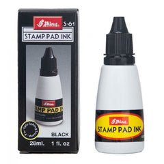 Shiny Stamp Pad Ink Black