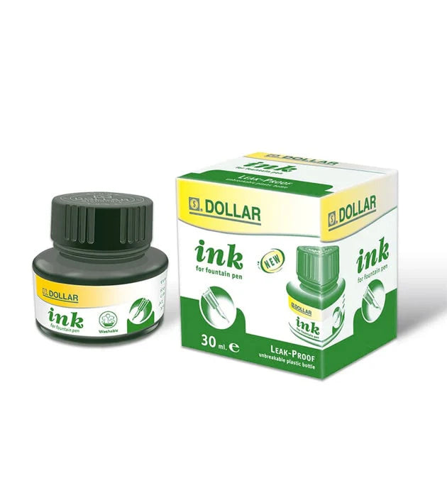 Dollar Fountain Pen INK 30 ml Green
