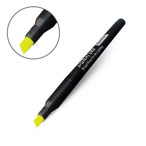 Signature Spotliter Highlighter Yellow
